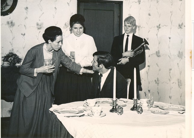 Billy Barber likes being poisoned by Nancy Lamb, Debra Guest, Alan Brooks amazed
